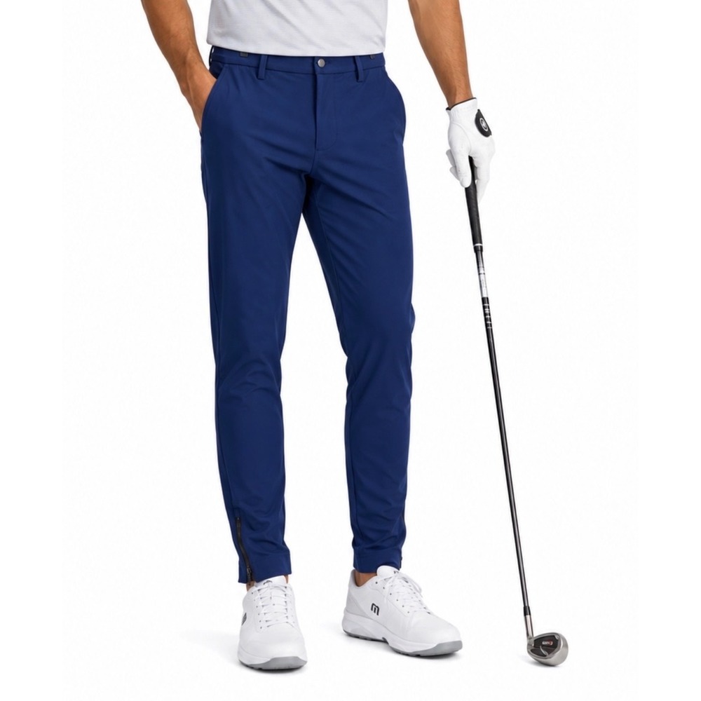 NEW Avalon Performance Joggers Golf Mens Size 30L Navy Techwear Sporty Modern